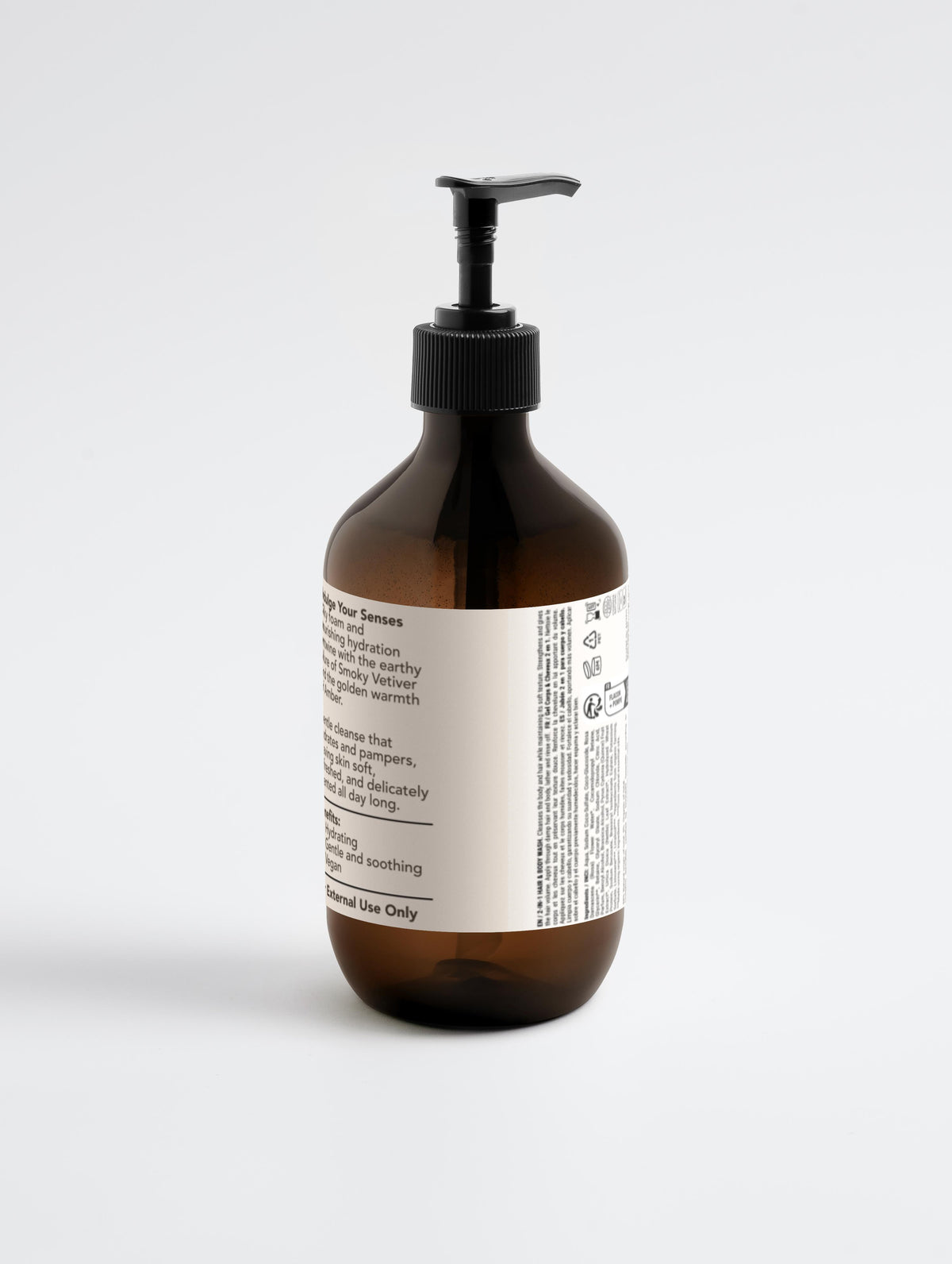 2-in-1 Hair & Body Wash for Men | Vetiver and Amber